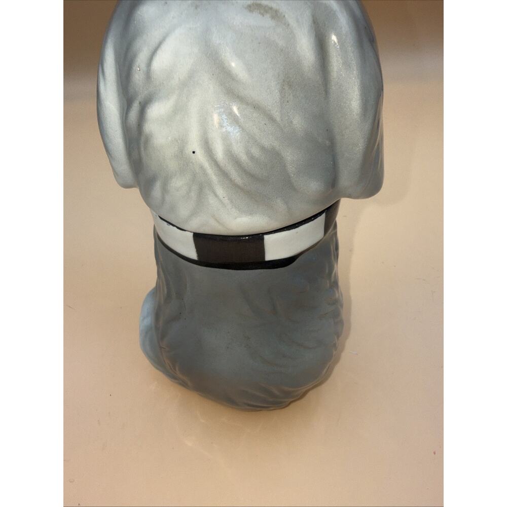 Vtg McCoy “Dan the Sheep Dog” Lidded Ceramic 8” Treat Biscuit Jar~ Made in USA - Picture 6 of 10